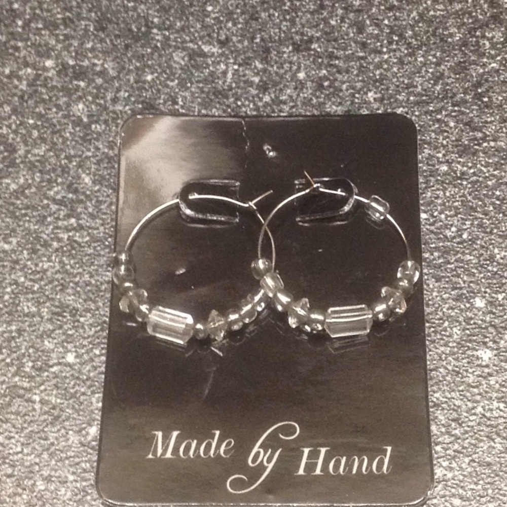 Clear As Glass Earrings